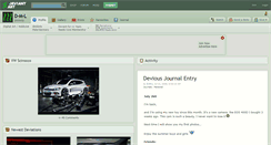 Desktop Screenshot of d-m-l.deviantart.com