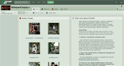 Desktop Screenshot of biohazardcosplay.deviantart.com