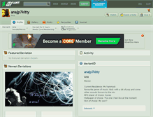 Tablet Screenshot of anajp7kitty.deviantart.com