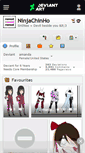 Mobile Screenshot of ninjachinho.deviantart.com