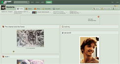 Desktop Screenshot of dexteria.deviantart.com