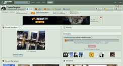 Desktop Screenshot of crystalgraphic.deviantart.com