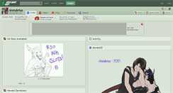 Desktop Screenshot of annubrius.deviantart.com