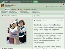 Tablet Screenshot of jaymzeecat.deviantart.com