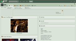 Desktop Screenshot of karl.deviantart.com