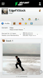 Mobile Screenshot of edgefxstock.deviantart.com
