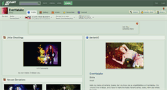 Desktop Screenshot of everhatake.deviantart.com