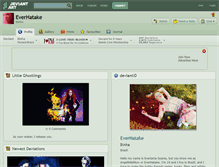 Tablet Screenshot of everhatake.deviantart.com
