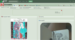 Desktop Screenshot of princessgetho.deviantart.com