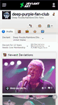 Mobile Screenshot of deep-purple-fan-club.deviantart.com