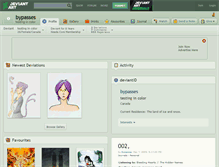 Tablet Screenshot of bypasses.deviantart.com