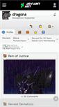 Mobile Screenshot of dragona.deviantart.com