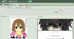 Desktop Screenshot of chellaii27.deviantart.com