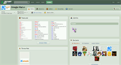 Desktop Screenshot of omegle-wars.deviantart.com