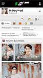 Mobile Screenshot of m-nedwed.deviantart.com