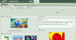 Desktop Screenshot of moogl.deviantart.com