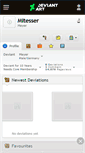Mobile Screenshot of mitesser.deviantart.com