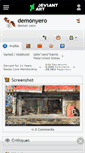 Mobile Screenshot of demonyero.deviantart.com