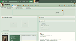 Desktop Screenshot of cultstatus.deviantart.com