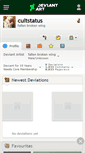Mobile Screenshot of cultstatus.deviantart.com