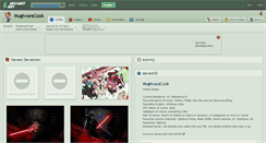 Desktop Screenshot of mugiwaracook.deviantart.com