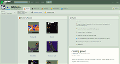 Desktop Screenshot of catstuck.deviantart.com