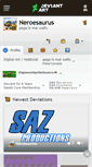 Mobile Screenshot of neroesaurus.deviantart.com