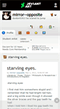 Mobile Screenshot of mirror--opposite.deviantart.com