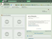 Tablet Screenshot of buffyyuna.deviantart.com
