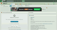 Desktop Screenshot of kilian777.deviantart.com