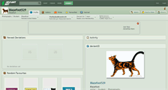 Desktop Screenshot of blazefoot529.deviantart.com