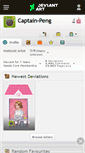 Mobile Screenshot of captain-peng.deviantart.com