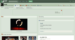 Desktop Screenshot of fandi.deviantart.com