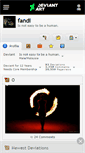 Mobile Screenshot of fandi.deviantart.com
