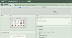 Desktop Screenshot of emey87.deviantart.com