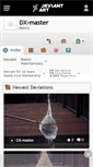 Mobile Screenshot of dx-master.deviantart.com