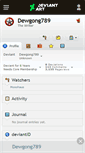 Mobile Screenshot of dewgong789.deviantart.com