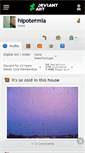 Mobile Screenshot of hipotermia.deviantart.com