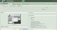 Desktop Screenshot of grayhouse.deviantart.com