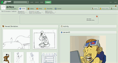 Desktop Screenshot of derbene.deviantart.com
