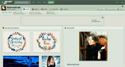 Desktop Screenshot of littlemissfreak.deviantart.com