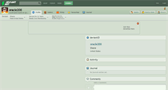 Desktop Screenshot of oracle200.deviantart.com
