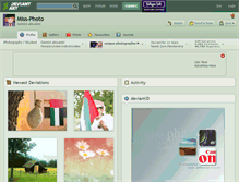 Tablet Screenshot of miss-photo.deviantart.com