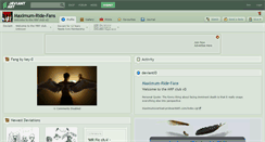 Desktop Screenshot of maximum-ride-fans.deviantart.com