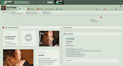 Desktop Screenshot of burningup.deviantart.com