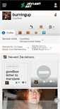 Mobile Screenshot of burningup.deviantart.com