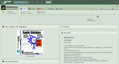 Desktop Screenshot of metallemmy.deviantart.com