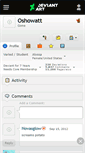 Mobile Screenshot of oshowatt.deviantart.com