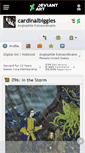 Mobile Screenshot of cardinalbiggles.deviantart.com