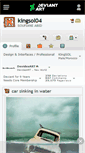 Mobile Screenshot of kingsol04.deviantart.com
